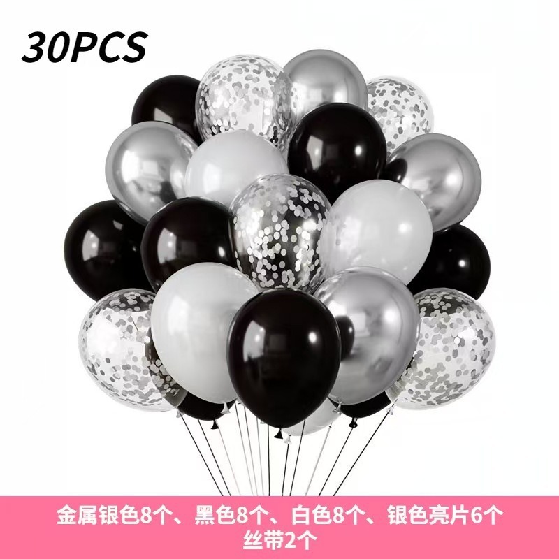 Кросс-бортовая торговля? latex balloon, набор, с блестками