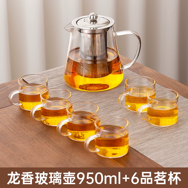 Teapot, tea set, glass tea cup, new collection