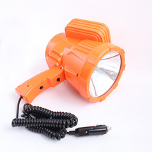 24V500W手持氙气探照灯变焦强光远射手电筒户外车用船用灯1000W