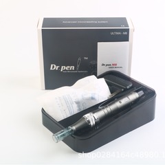Dr.ペンm 8電動マイクロニードルの黒いペンの分泌体は冷凍乾燥粉の美容の飛紡錘器m 8sマイクロニードルの針を導入します。
