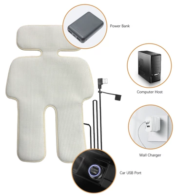 Multi-function pad Seat Heating Pad, USB