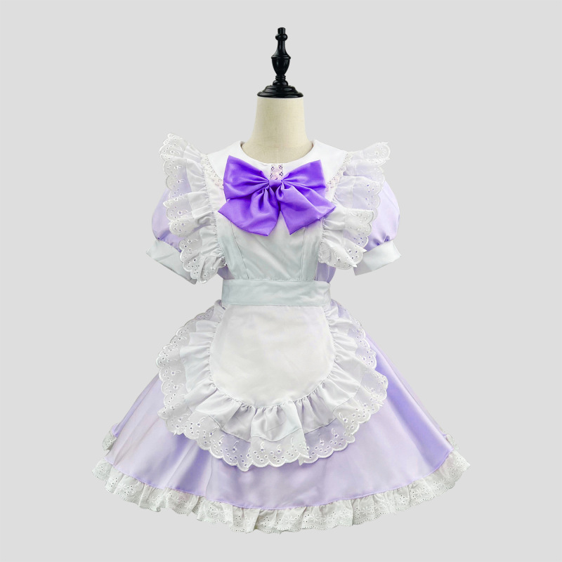 新品～暁美ほむら COS 鹿目園 COSスーツ メイド服 大きいサイズ メイド|undefined