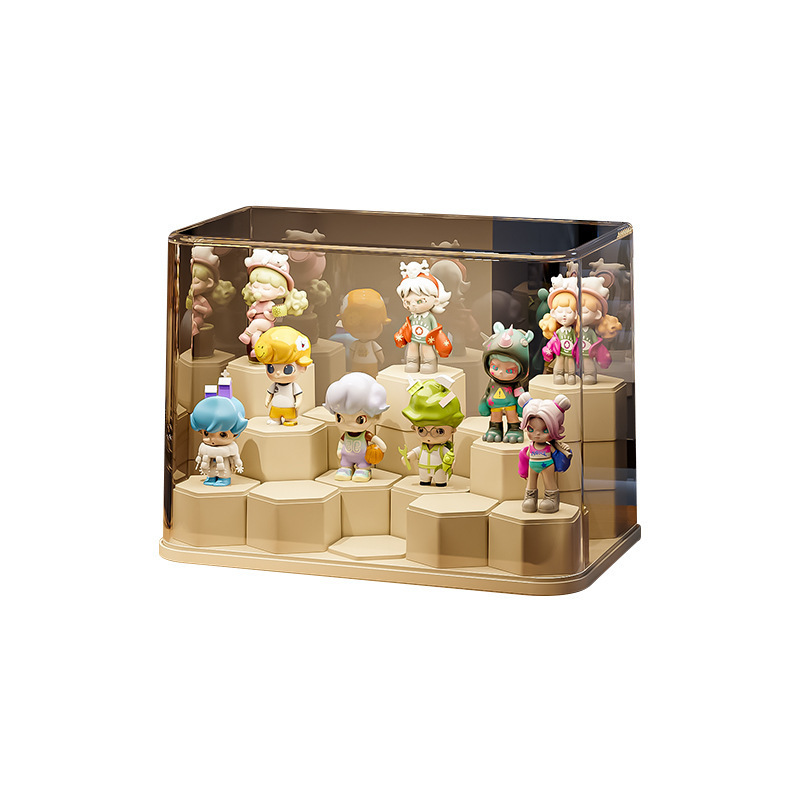 ブラインドボックス手作り収納ボックスアクリル特大容量バブルマット展示ボックスレゴブロック防塵展示キャビネット|undefined