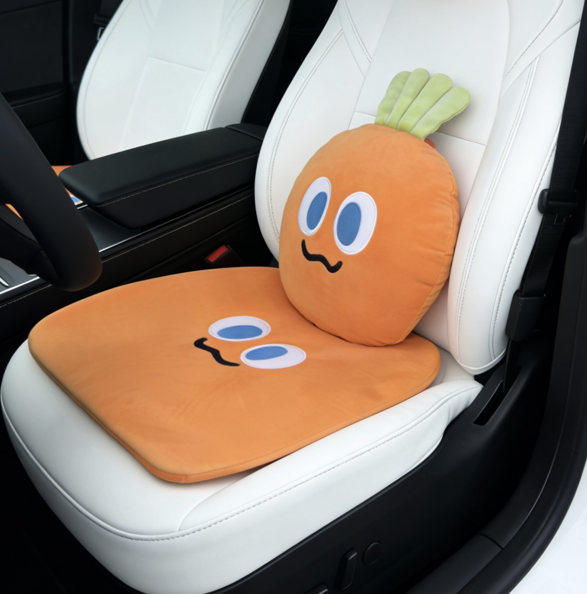 Mayday Carrot New Magic Cartoon Car Seat Cushion Cute Memory Foam Carrot Seat Cushion
