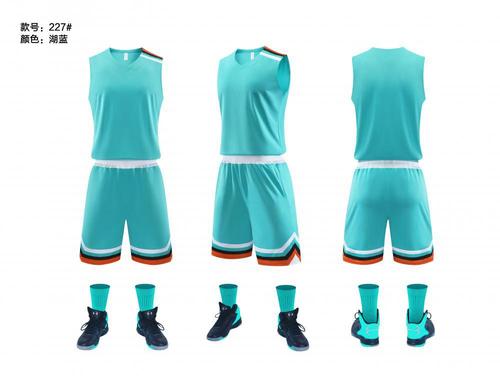 CUBA同款双侧袋篮球服套装男女球衣训练学生儿童球服印字刺绣227
