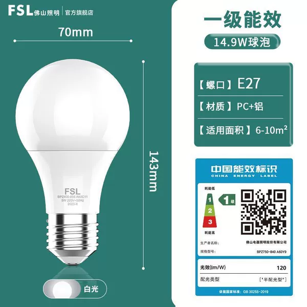 【High Energy】 E27-15W