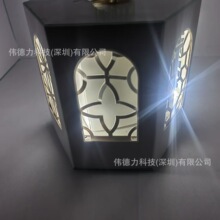 中秋，圣诞节日礼品盒旋转马达发声发光机芯，可磁控，触摸开关