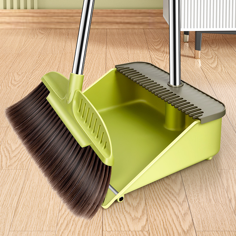 Broom and Dustpan Set New Model for Home Use, Non-Stick Hair Broom, Indoor Single Sweeping Tool Broom