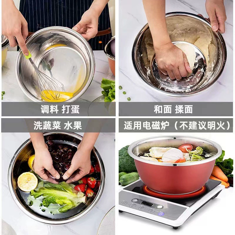 Поставщик Ai Lejia Chunxing оптовый европейский стиль многофункциональный дренажный таз для стирки, фруктовый таз, подарок, сито для риса, три комплекта