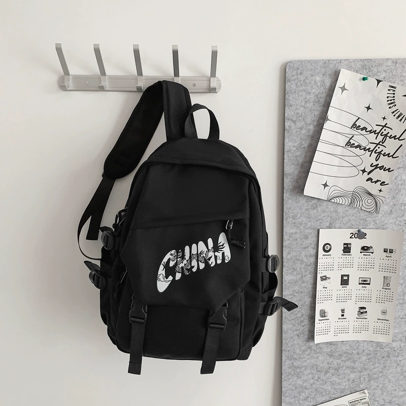 Capacious backpack for leisure, bag