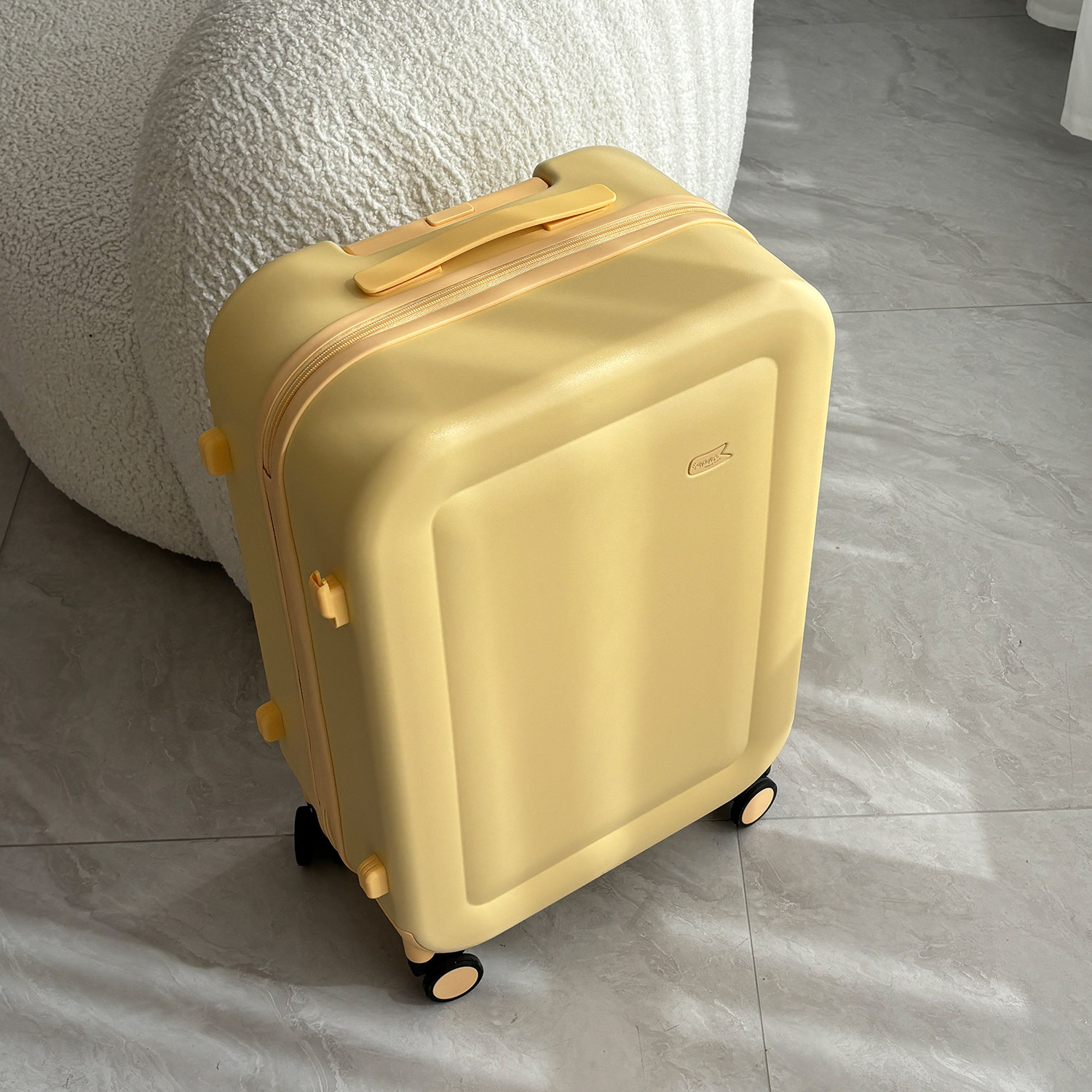 크림색 노란색 [내마모성 및 긁힘 방지] 무료 스티커 포장 테이프