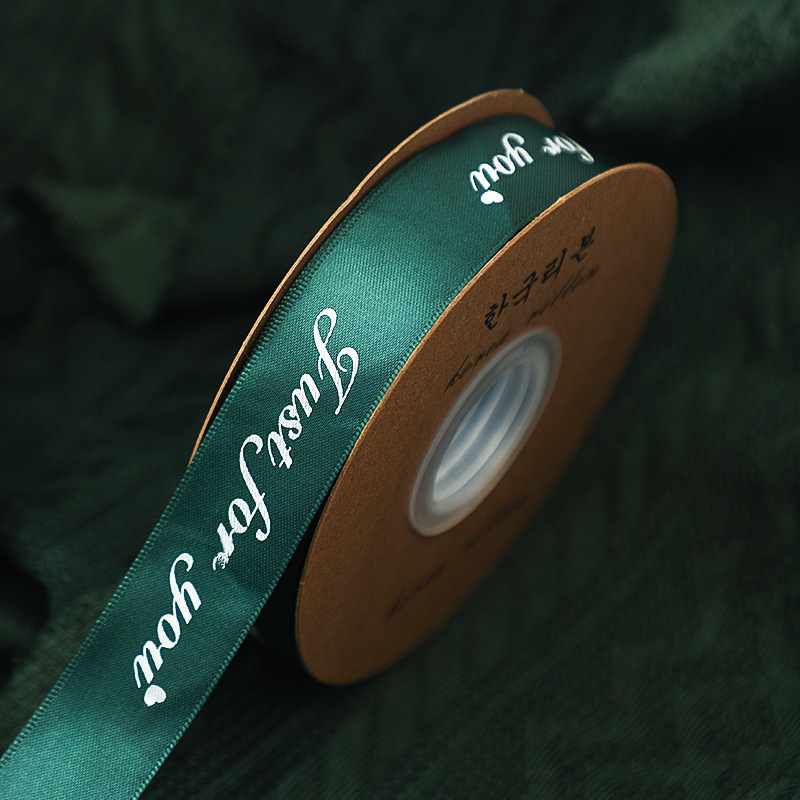 Flores de Navidad decoración cinta roja verde Nochebuena regalo caja de regalo cinta hecha a mano DIY cinta