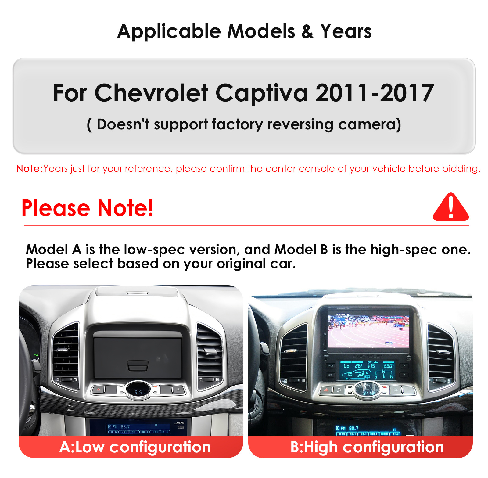 Suitable for 11-17 Models of Chevrolet Captiva Android Vertical Screen Central Control Gps Smart Car Navigation