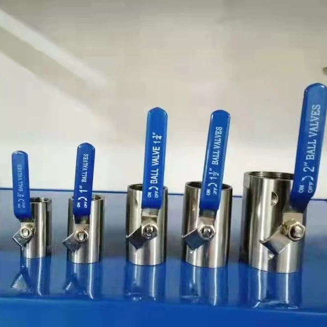 201 нержавеющая сталь/широкий шаровой кран/полу-сталь/Внутренняя резьба/резьбовой шаровой кран/Внутренняя резьба утолщенный клапан 4 точки-вода