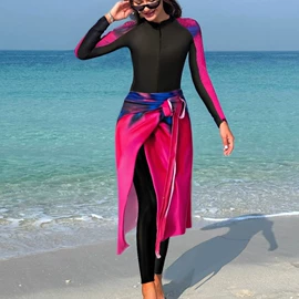 比基尼;连体泳衣;三件套泳装