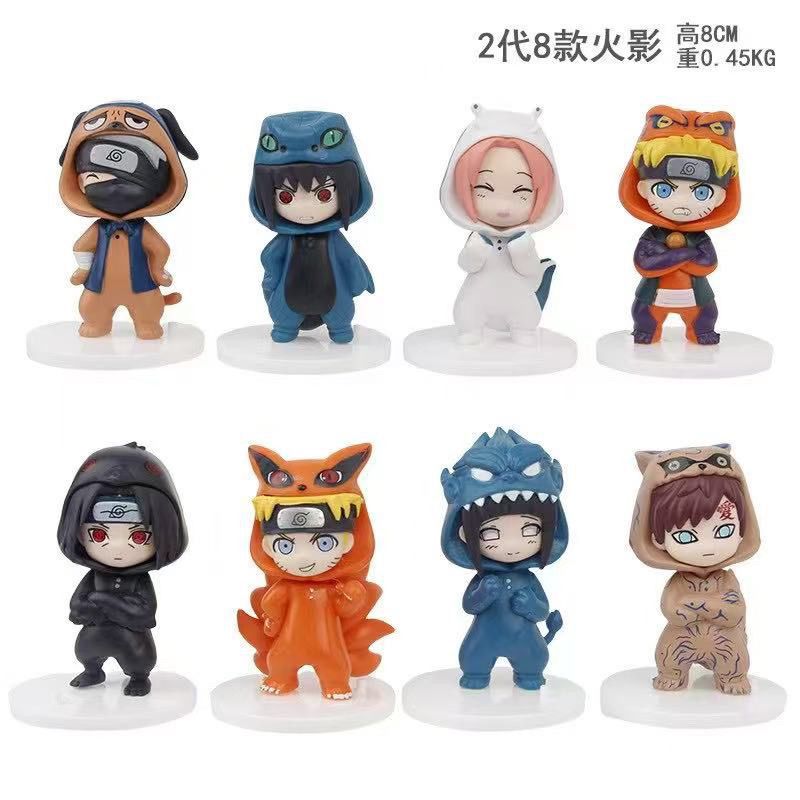 Naruto, minifigure, full set