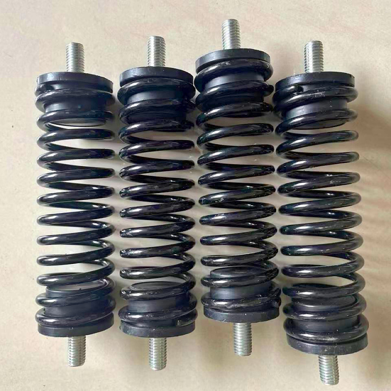 黑色电泳弹簧振动马达减震工业制氧机钢簧振动筛弹簧量大价优