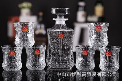 rcr意大利皇帝红酒杯家用晶质玻璃威士忌杯酒樽水杯高脚杯批发|ms