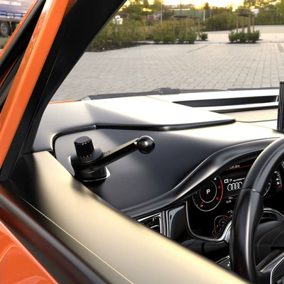 not block the air outlet mobile – Car phone holder