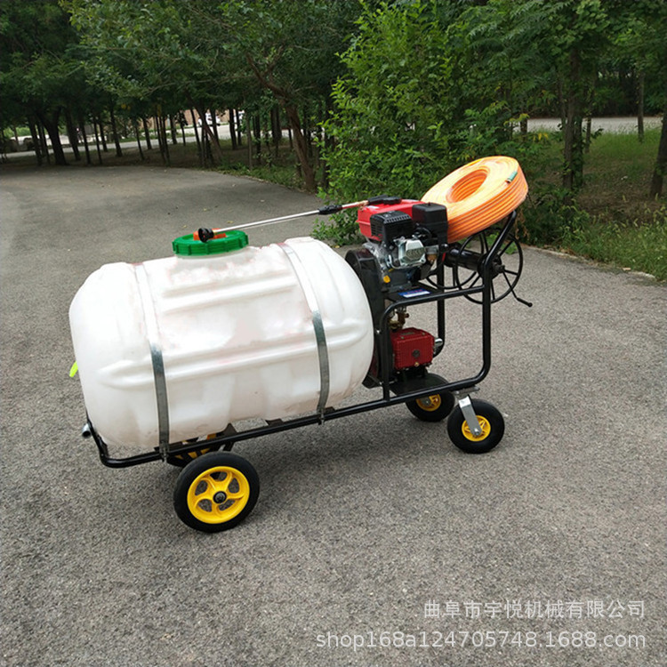 便携式汽油手推打药机  高压消费喷雾器 拉管式喷药器