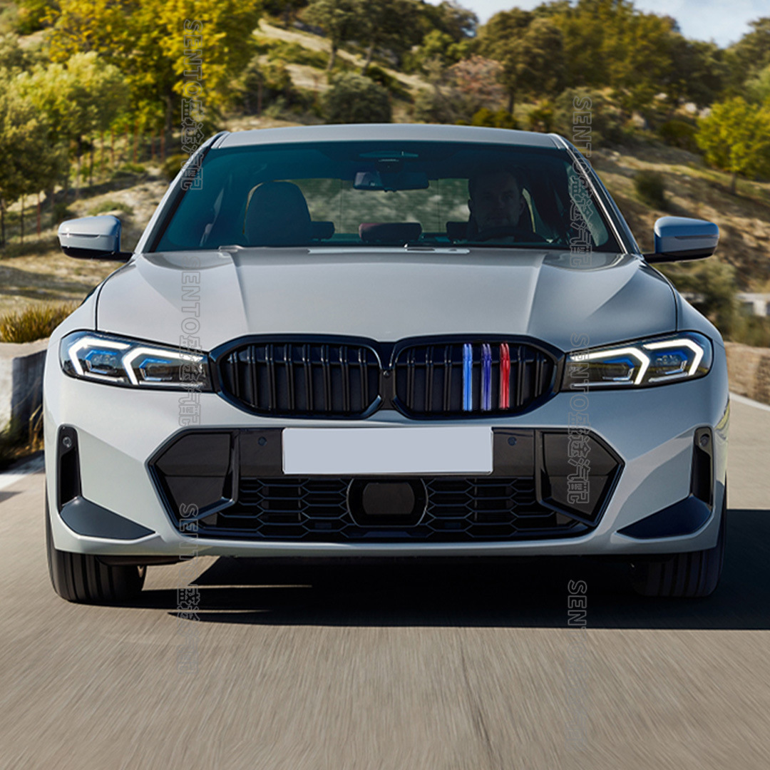 Suitable for 2023 new BMW 3 series G20 G21 G28 LCI middle net modified gypsophila meteor air intake grille
