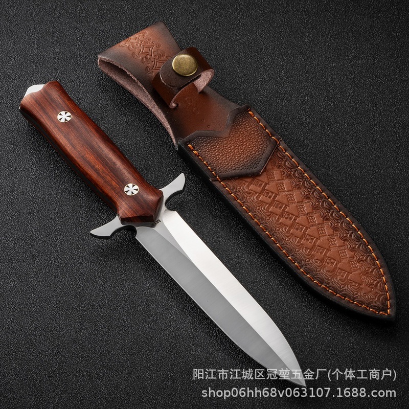 電子商取引ホットセール聖剣 M390 粉末鋼一体型ストレートナイフ屋外ハンドハンドル肉ナイフ鋭い高硬度ナイフ|undefined