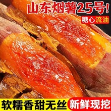 正宗烟薯25号新鲜农家自种糖心红薯新鲜现挖蜜薯番薯烤地瓜多规格