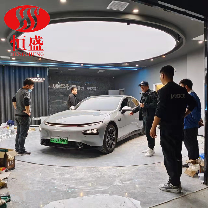 汽车转台 影棚摄影拍摄旋转台 车库汽车调头旋转台车展厅旋转车台