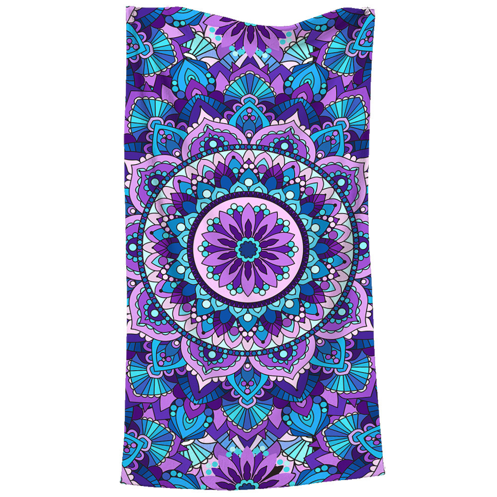 Toalla de playa de microfibra caliente de Amazon Toalla de baño absorbente de mariposa súper grande transfronteriza Towel engrosado