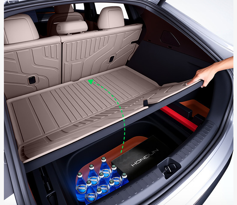 Suitable for Ideal L8 Livis trunk mat, TPE integrated trunk mat, car interior modification accessories, floor mat supplies