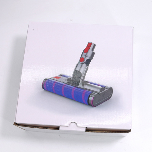 Suitable for Dyson vacuum cleaner double roller electric floor brush soft velvet roller floor brush v6v7v8v10v11 accessories
