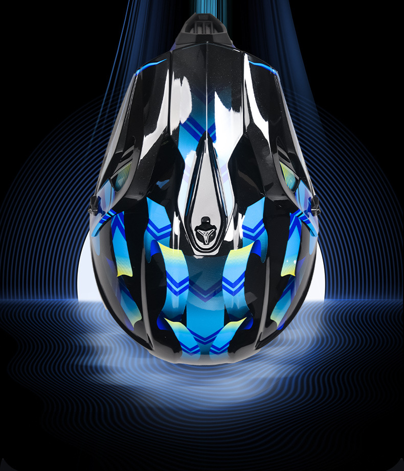 Cross-Border Supply of Dot Motorcycle Helmets, Off-Road Helmets, Mountain Bike Full-Face Helmets, Go-Kart Downhill Bicycle Helmets