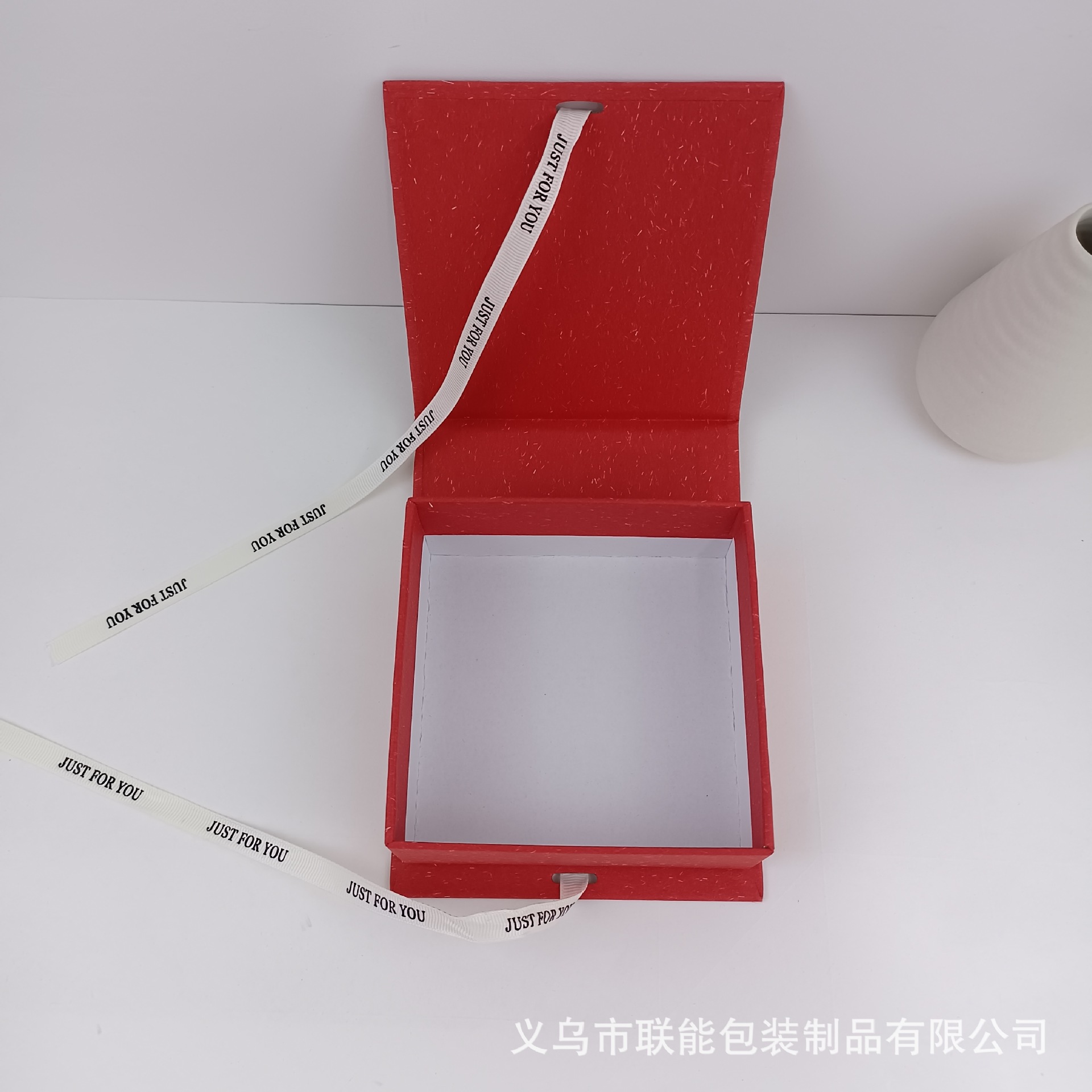 중국 빨강 (빈 상자);10.5*10.5*4.7cm