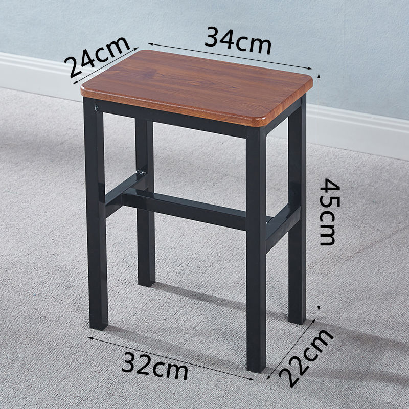 Taburetes de taller de fábrica gruesas taburetes cuadrados taburetes de comedor taburetes de dormitorio taburetes de entrenamiento taburetes de estudiantes taburetes de entrenamiento taburetes de hogar taburetes altos para adultos image 13