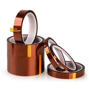 Pet Tea-Colored High-Temperature Resistant Tape, Gold Finger High-Temperature Tape, Hot-Selling Popular Product
