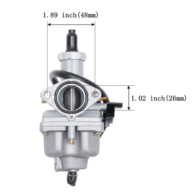 Accesorios de motosierra PZ26 carburador adecuado para XR100,CRF100F, TRX250
