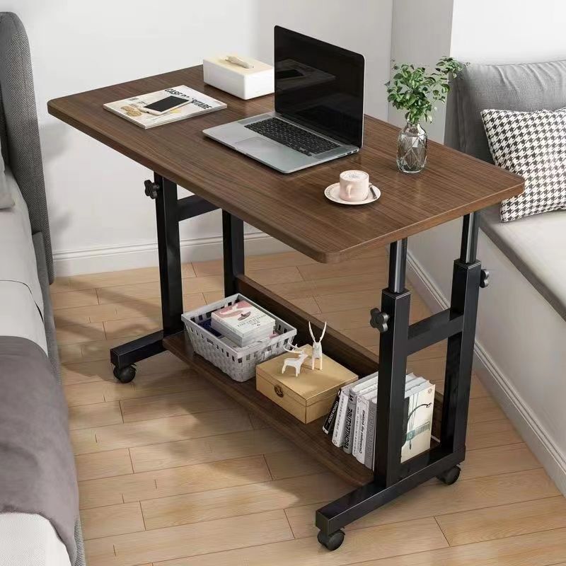 Bedside Table Movable Simple Small Table Bedroom Home Student Desk Simple Lifting Lazy Computer Table