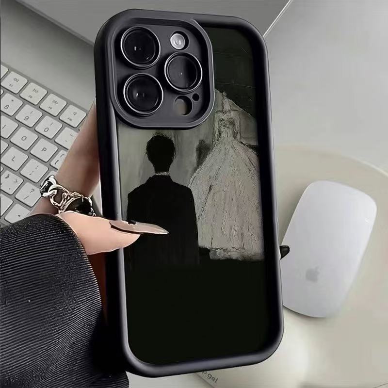 Funda para iPhone 17 Pro con diseño de vestido de novia, Apple 15 a prueba de golpes, 14 estilo europeo y americano, 13 Pro Max nuevo modelo, 16X.
