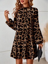 S 62022 Leopard Print Bodycon Dress ���y����ȹ �羳�W��
