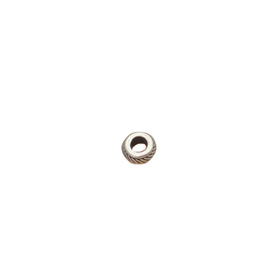 Silver Retro Large Hole Barrel: Zərgərlik ara hissələri