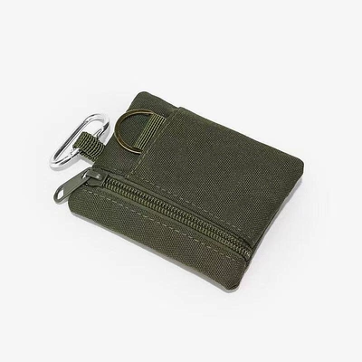 Static Rod/Key Bag for women and men, student small - army-green-with-hook