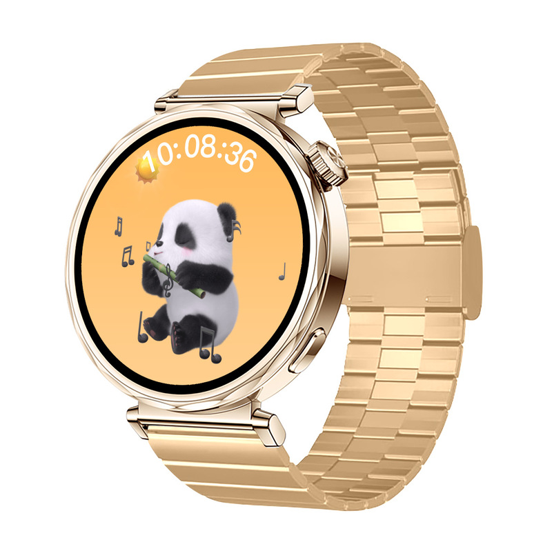 Cross-Border S6 Mini Smart Watch Bluetooth Call 1.32Inch True Heart Rate Detection Music Control Nfc for Women