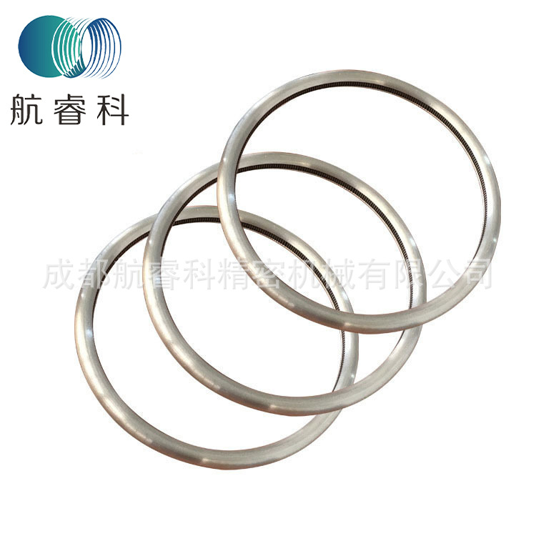 镀金银铜镍锡等空心金属O型密封圈 非标准件耐高压密封圈