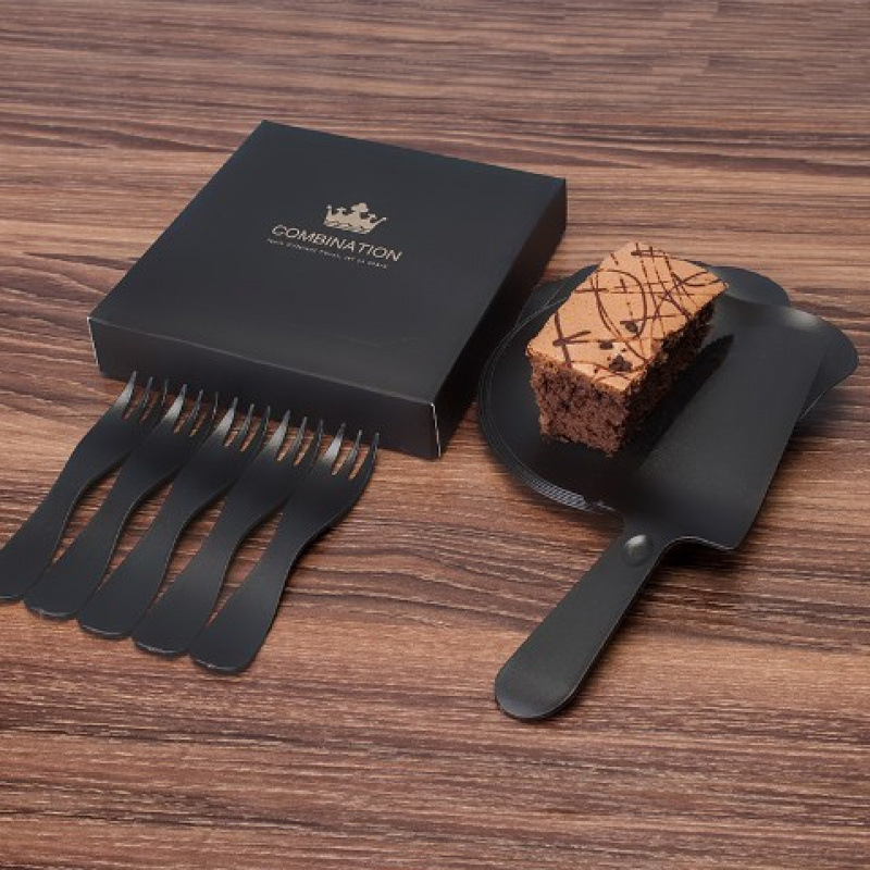 ⊙블랙 10구 포크 & 나이프 세트 --- 온라인 최고 인기 상품