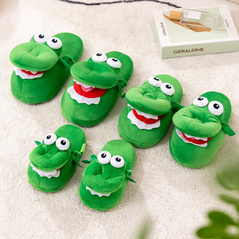 Douyin's same crocodile slippers Stepping on the Internet celebrity…