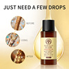 Medical hair oil suitable for curly hair, 30 ml, wholesale