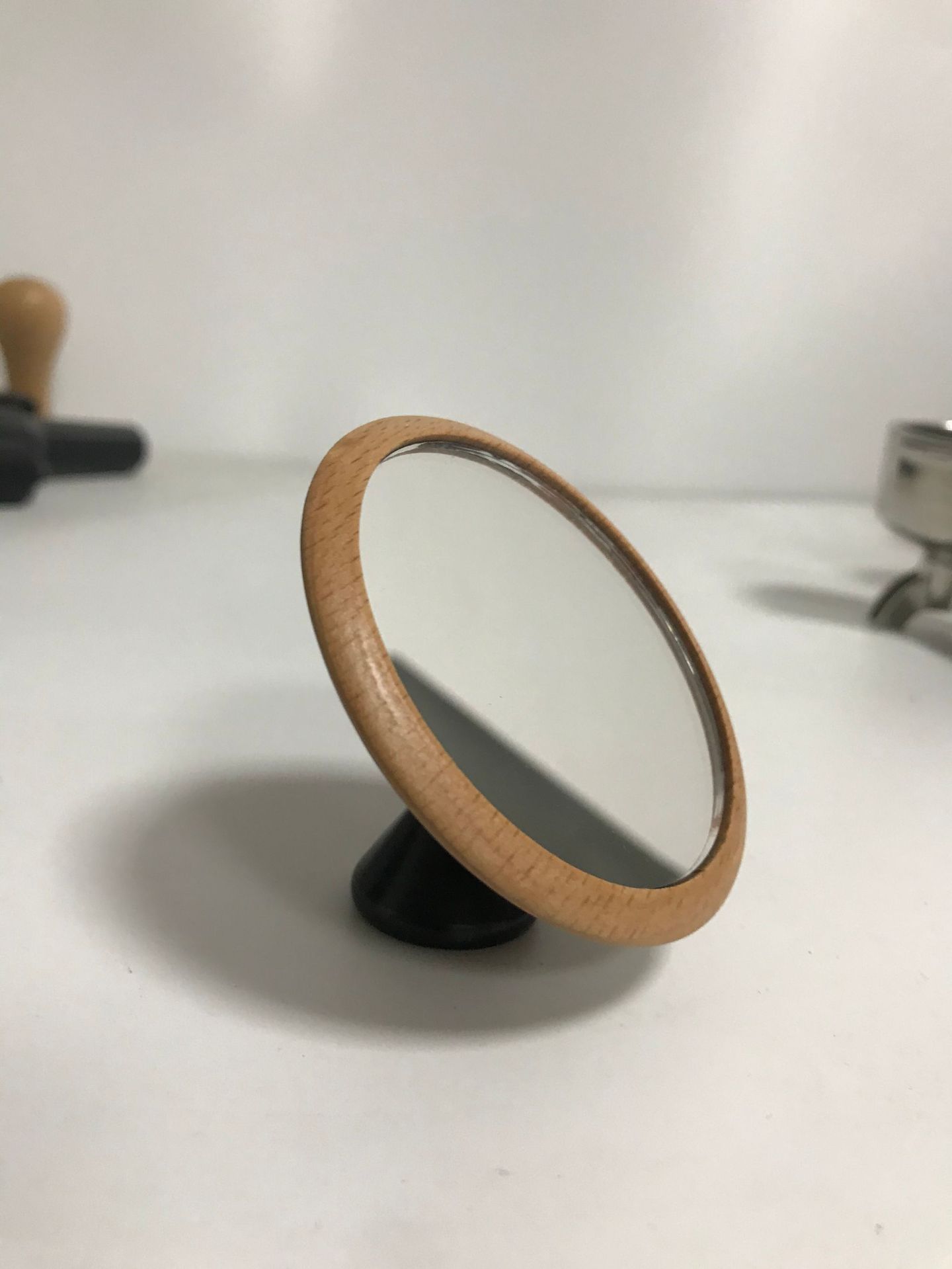 Nueva máquina italiana extracción espejo multi-direccional giratorio visual espresso máquina de café observación espejo