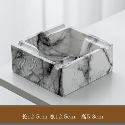 New Style Ashtray with High Aesthetic Car ashtray - square-gray