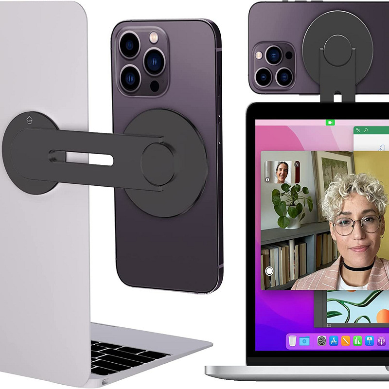 Laptop Extension Stand Magsafe Mobile Phone Multi-Scenario Aluminum Alloy Magnetic Car Mount Portable