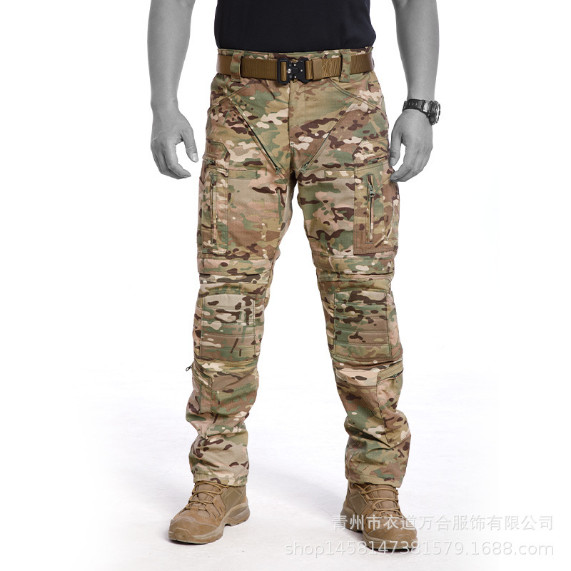 Hidden Forward Ht Tactical Pants Men's Outdoor Cargo Pants Autumn and Winter Multi-Functional Protective Camouflage Pants Cross-Border Hidden Forward Ht Tactical Pants Men's Outdoor Cargo Pants Autumn and Winter Multi-Functional Protective Camouflage Pants Cross-Border
